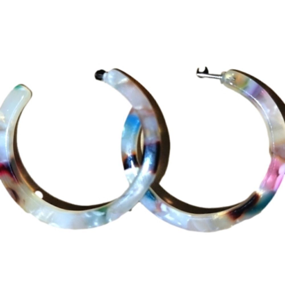 Trendy Acrylic Resin Earrings